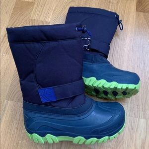 Winter Snow Thermal Boots Slip on Cat & Jack Sz 2